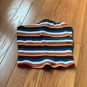 garage knit tube top